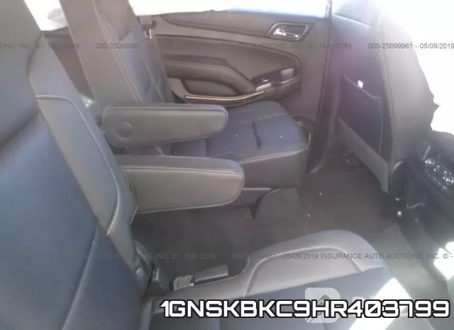 1GNSKBKC9HR403799 фото 7