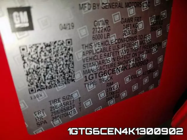 1GTG6CEN4K1300902 фото 2