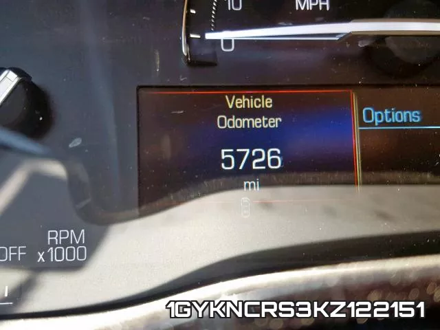 1GYKNCRS3KZ122151 фото 9