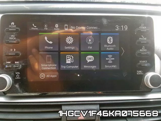 1HGCV1F46KA075668 фото 10