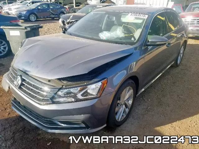 1VWBA7A32JC022473 фото 3