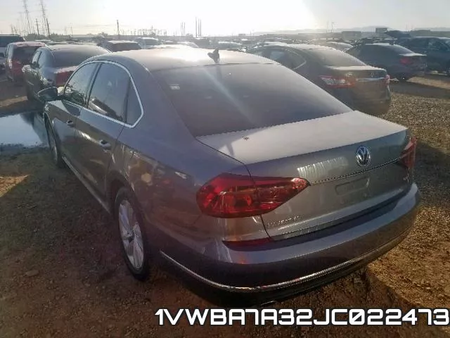 1VWBA7A32JC022473 фото 4