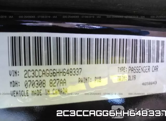 2C3CCAGG6HH648337 фото 10