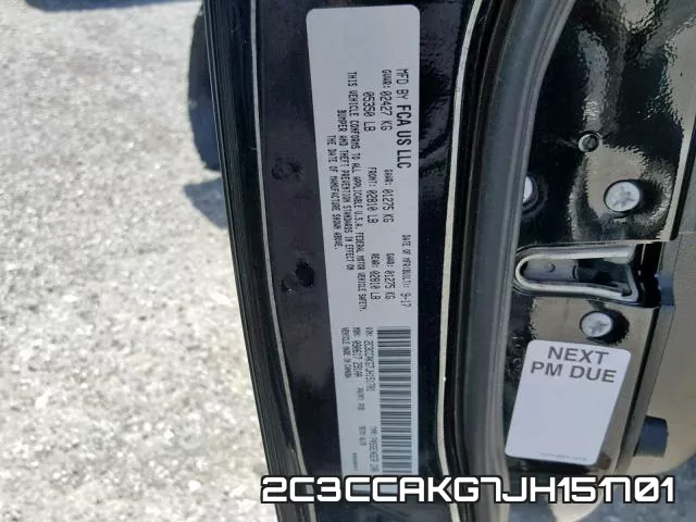 2C3CCAKG7JH151701 фото 2