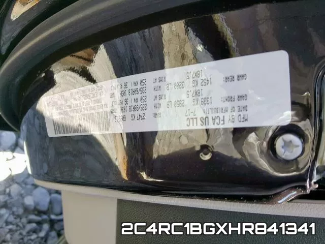 2C4RC1BGXHR841341 фото 2