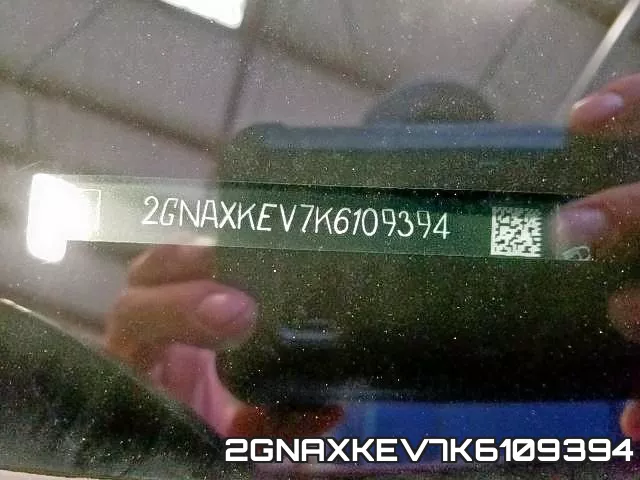 2GNAXKEV7K6109394 фото 2