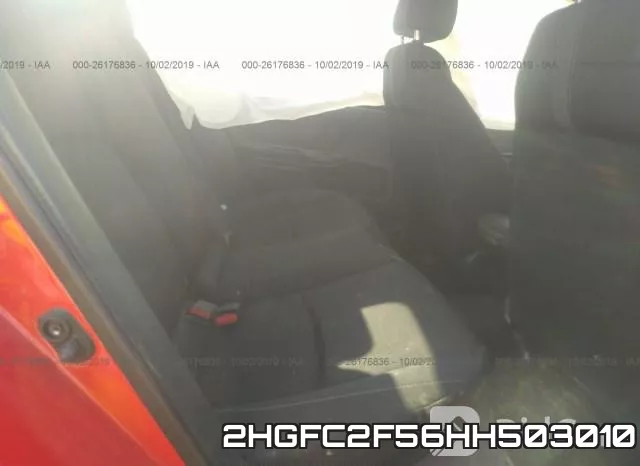 2HGFC2F56HH503010 фото 9