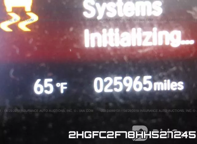 2HGFC2F78HH527245 фото 8