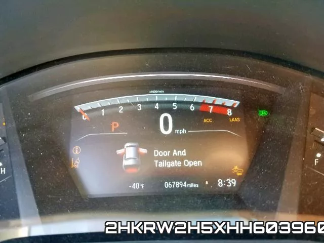 2HKRW2H5XHH603960 фото 7