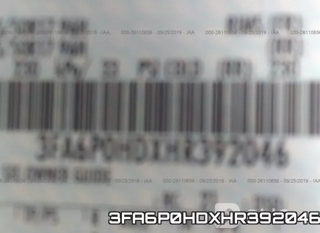 3FA6P0HDXHR392046 фото 10
