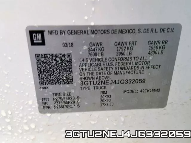 3GTU2NEJ4JG332059 фото 2