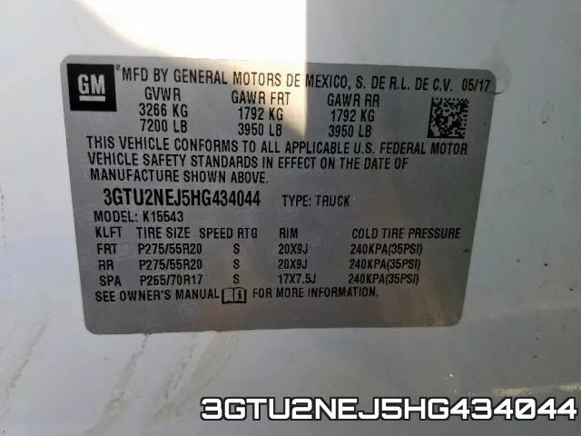 3GTU2NEJ5HG434044 фото 2
