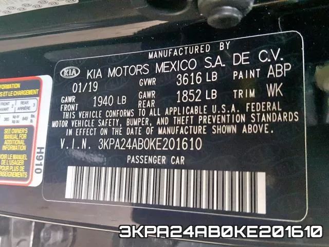 3KPA24AB0KE201610 фото 2