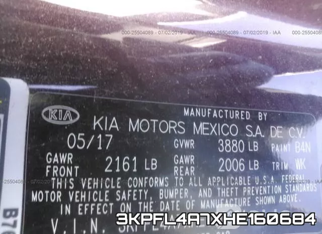 3KPFL4A7XHE160684 фото 9