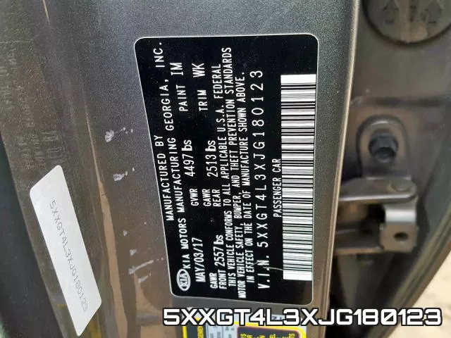 5XXGT4L3XJG180123 фото 2