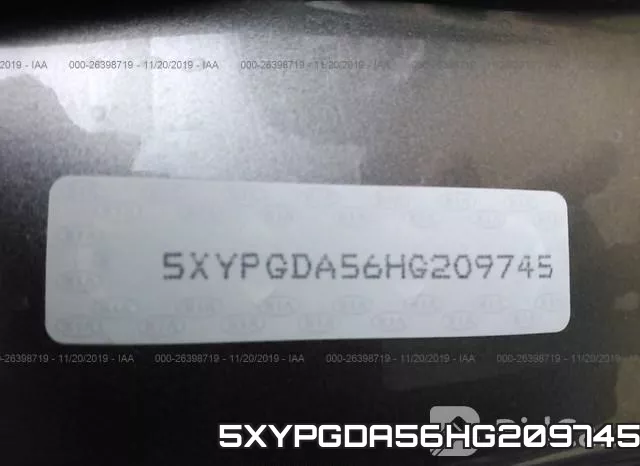 5XYPGDA56HG209745 фото 10