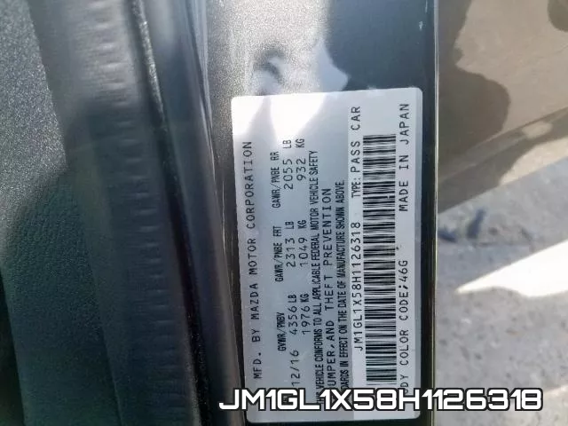 JM1GL1X58H1126318 фото 2