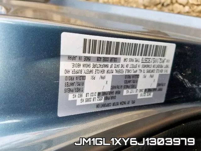 JM1GL1XY6J1303979 фото 2