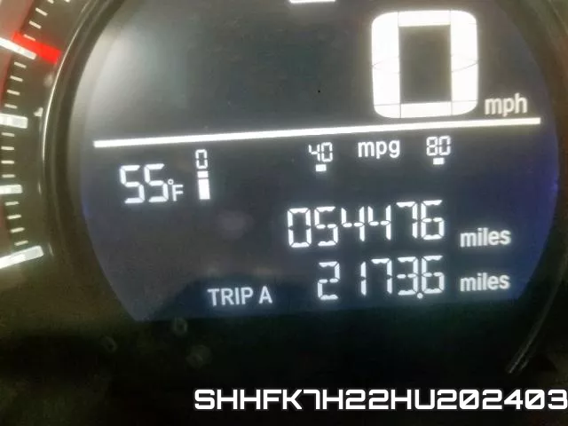 SHHFK7H22HU202403 фото 9