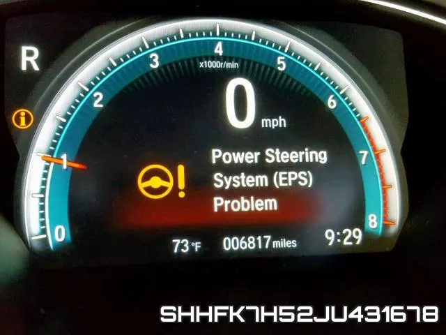 SHHFK7H52JU431678 фото 9