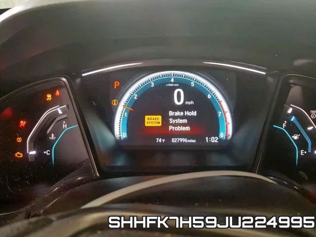 SHHFK7H59JU224995 фото 9