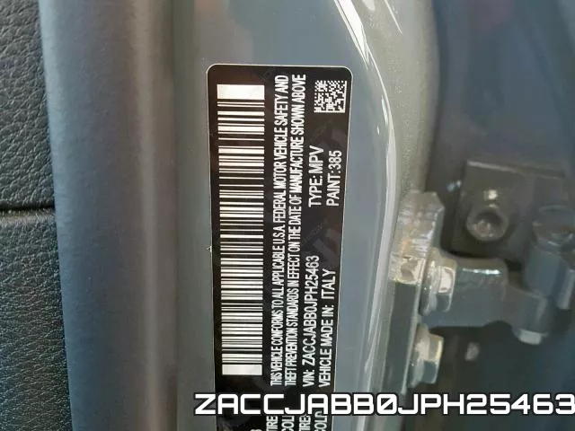 ZACCJABB0JPH25463 фото 2