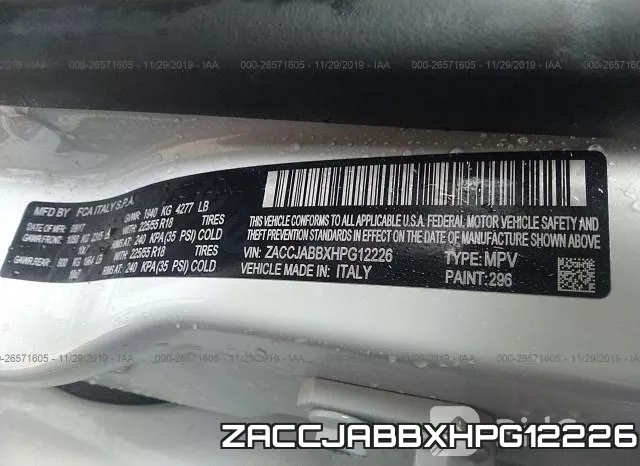 ZACCJABBXHPG12226 фото 10