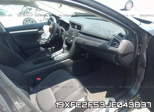19XFC2F53JE043837 фото 6
