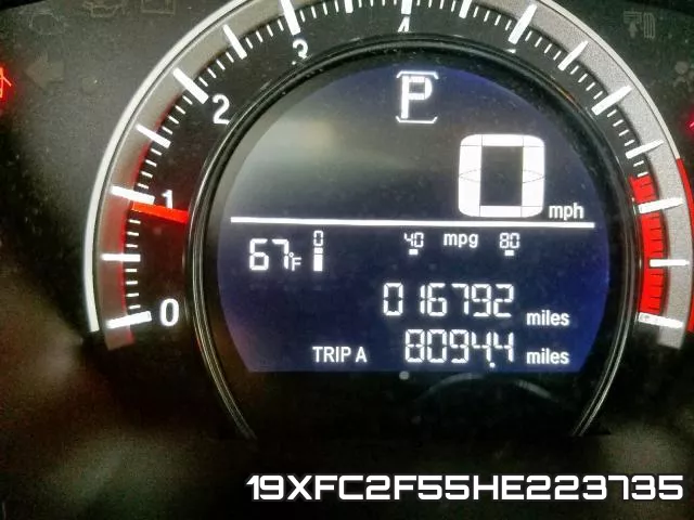19XFC2F55HE223735 фото 9