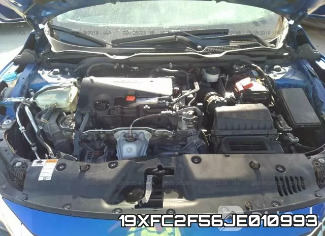 19XFC2F56JE010993 фото 2