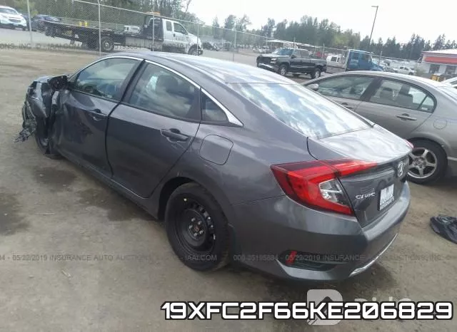 19XFC2F66KE206829 фото 3