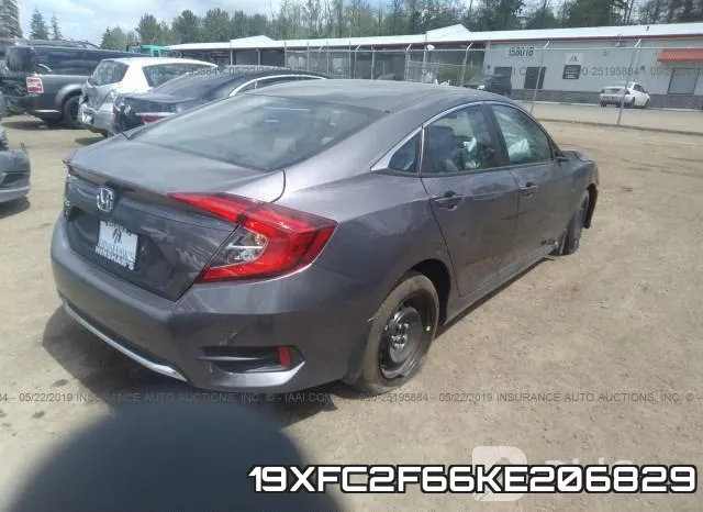 19XFC2F66KE206829 фото 4