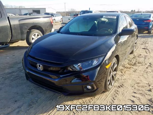 19XFC2F83KE015306 фото 3