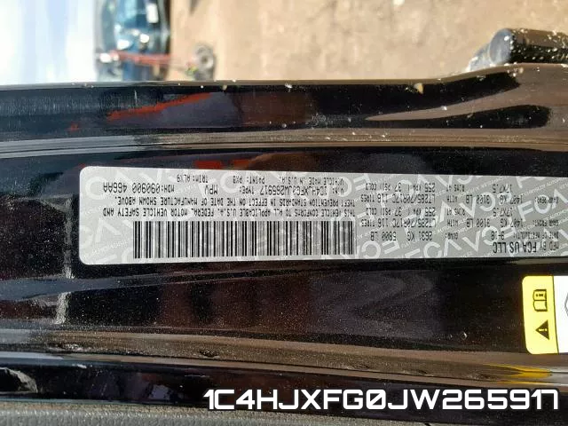 1C4HJXFG0JW265917 фото 2