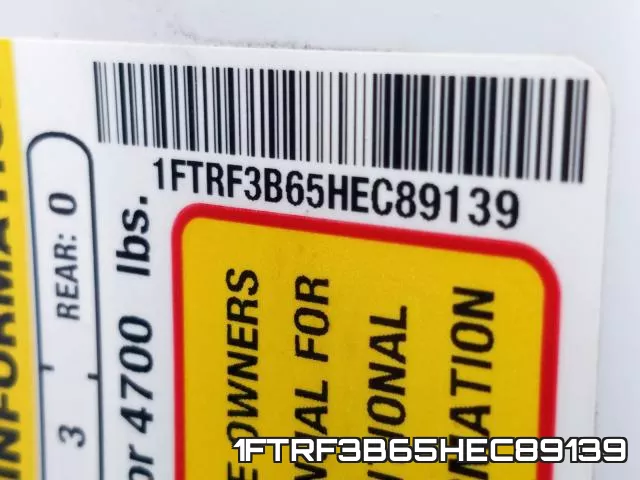 1FTRF3B65HEC89139 фото 2