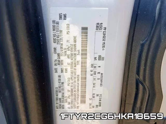 1FTYR2CG6HKA18659 фото 2