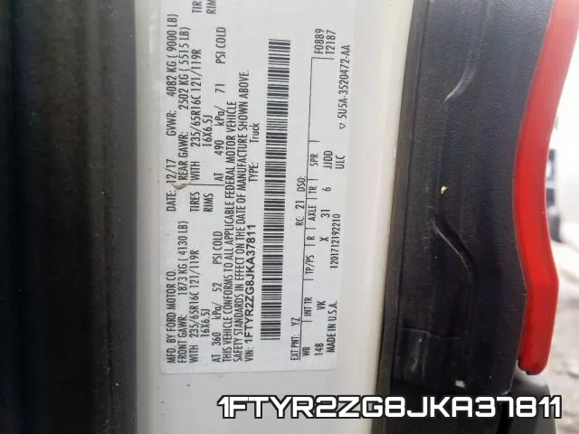 1FTYR2ZG8JKA37811 фото 2