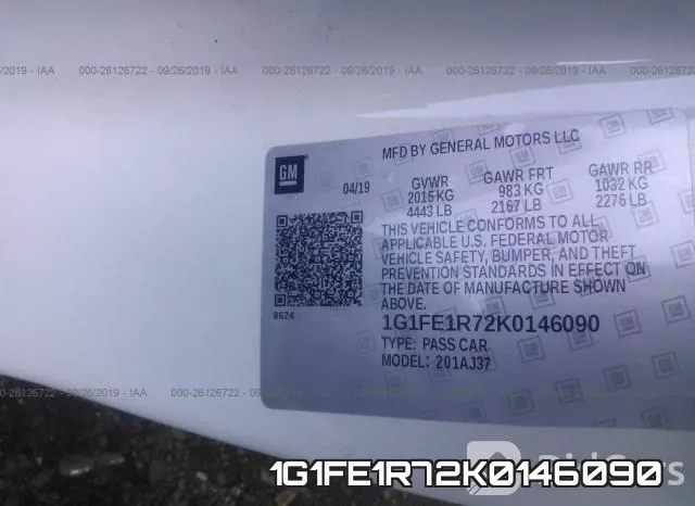 1G1FE1R72K0146090 фото 10