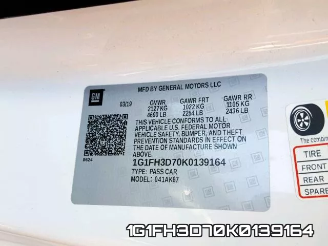 1G1FH3D70K0139164 фото 2