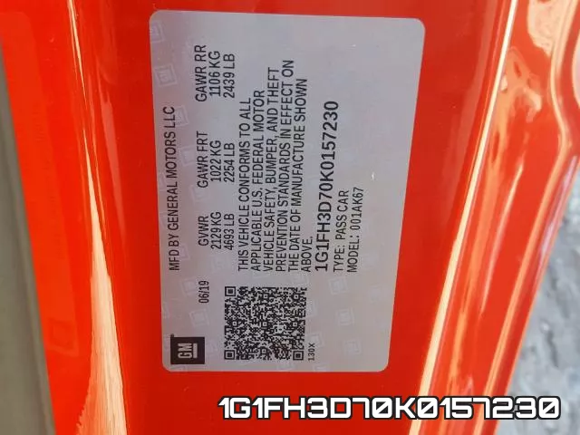 1G1FH3D70K0157230 фото 2