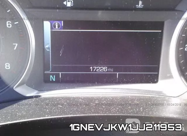 1GNEVJKW1JJ211953 фото 8