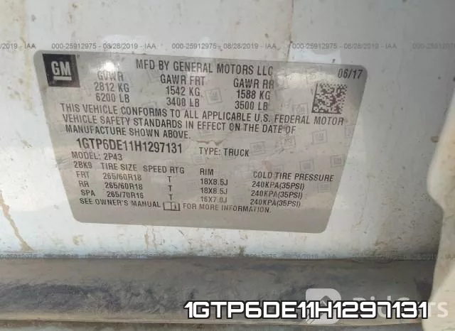 1GTP6DE11H1297131 фото 9