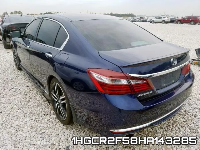 1HGCR2F58HA143285 фото 4