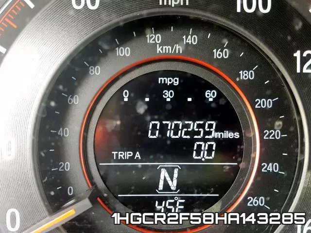 1HGCR2F58HA143285 фото 8