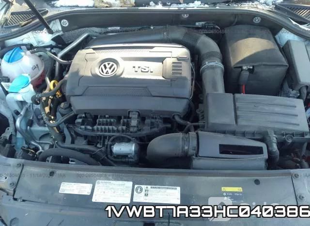 1VWBT7A33HC040386 фото 2
