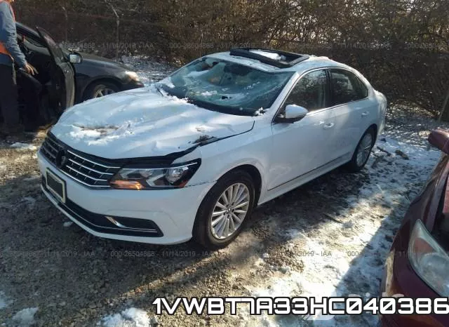 1VWBT7A33HC040386 фото 3