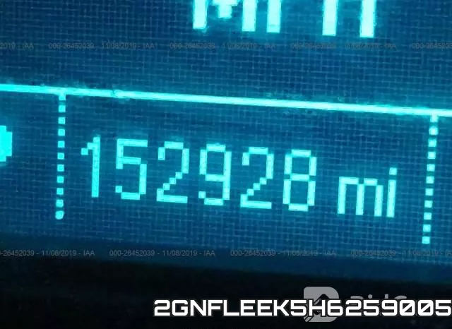 2GNFLEEK5H6259005 фото 8