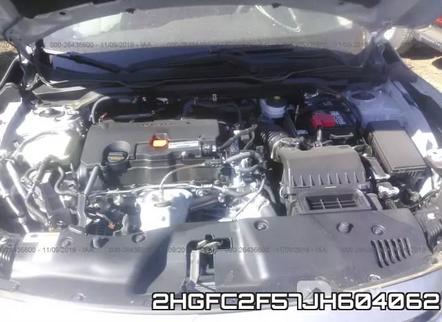 2HGFC2F57JH604062 фото 2