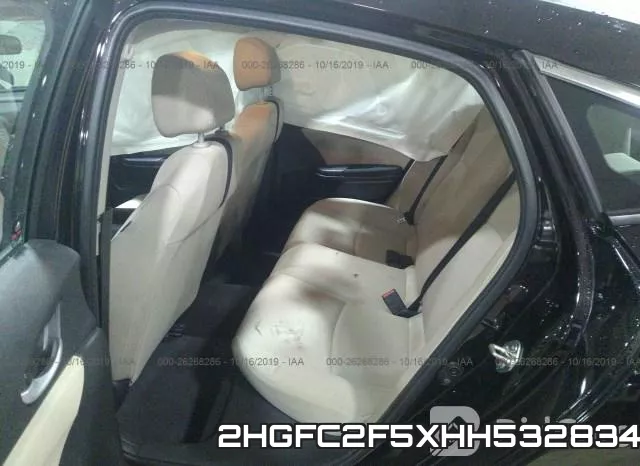 2HGFC2F5XHH532834 фото 8