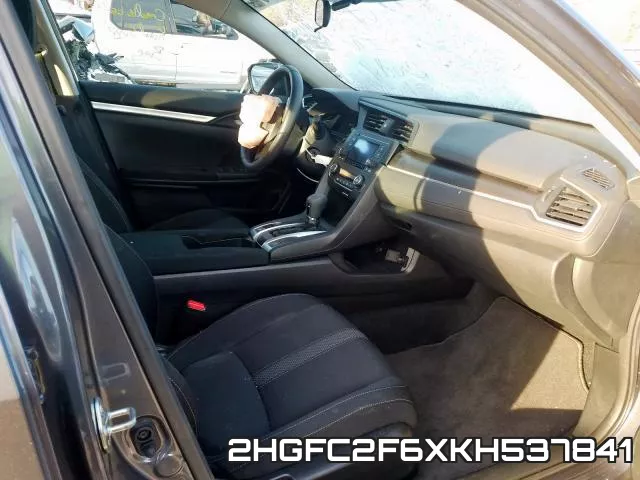2HGFC2F6XKH537841 фото 5